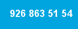 926 863 51 54